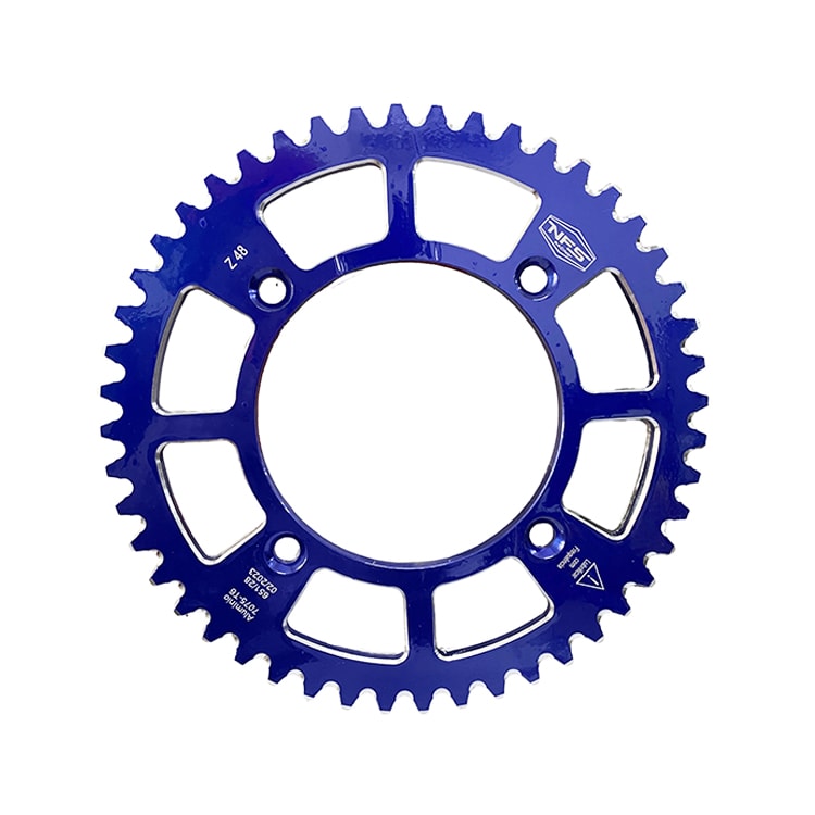 Coroa de Alumínio Yz 85 02/22 Passe 428 Nfs Azul