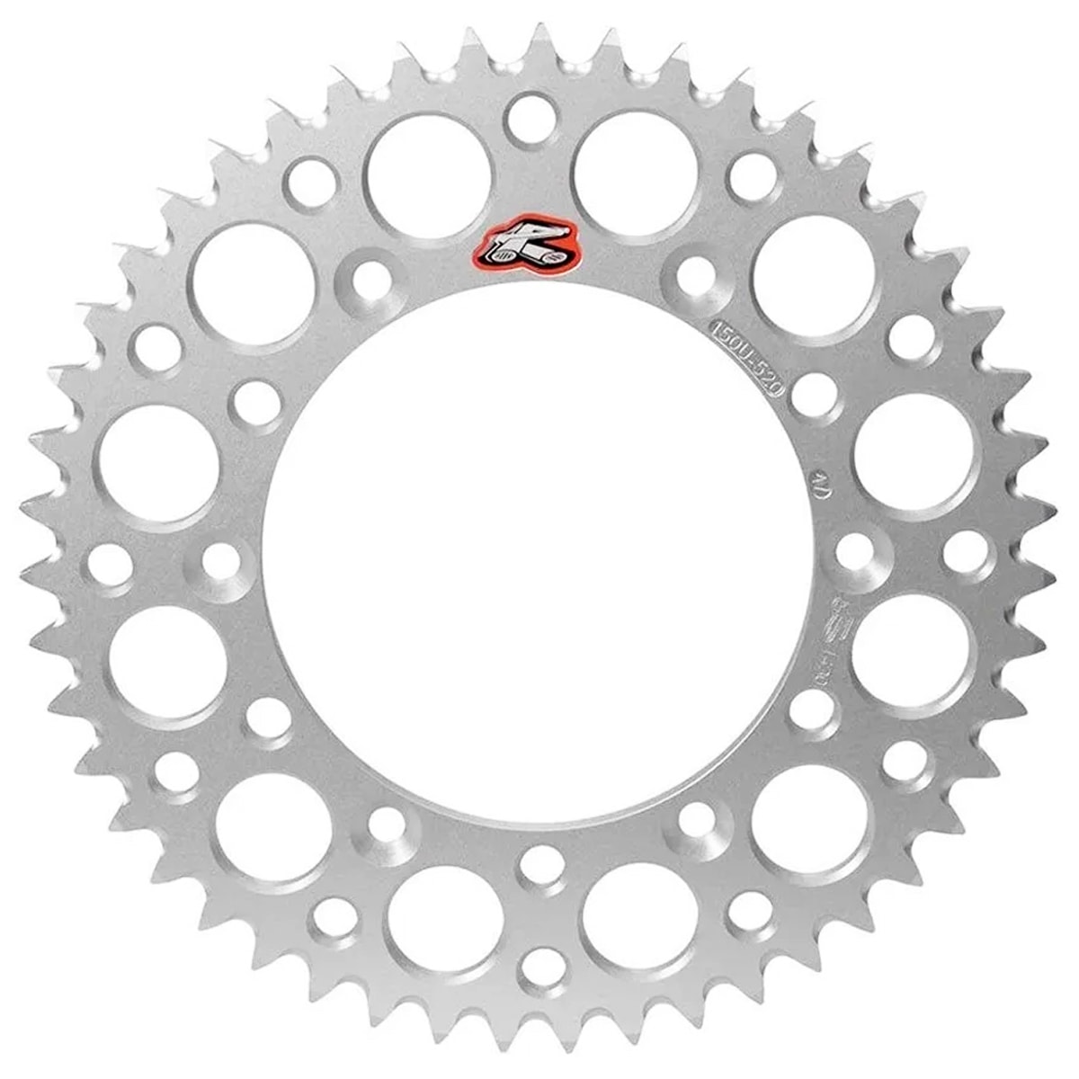 Coroa de Alumínio Yzf 250 450 - Wrf 250 450 Renthal Prata