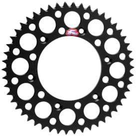 Coroa de Alumínio Yzf 250 450 - Wrf 250 450 Renthal Preto