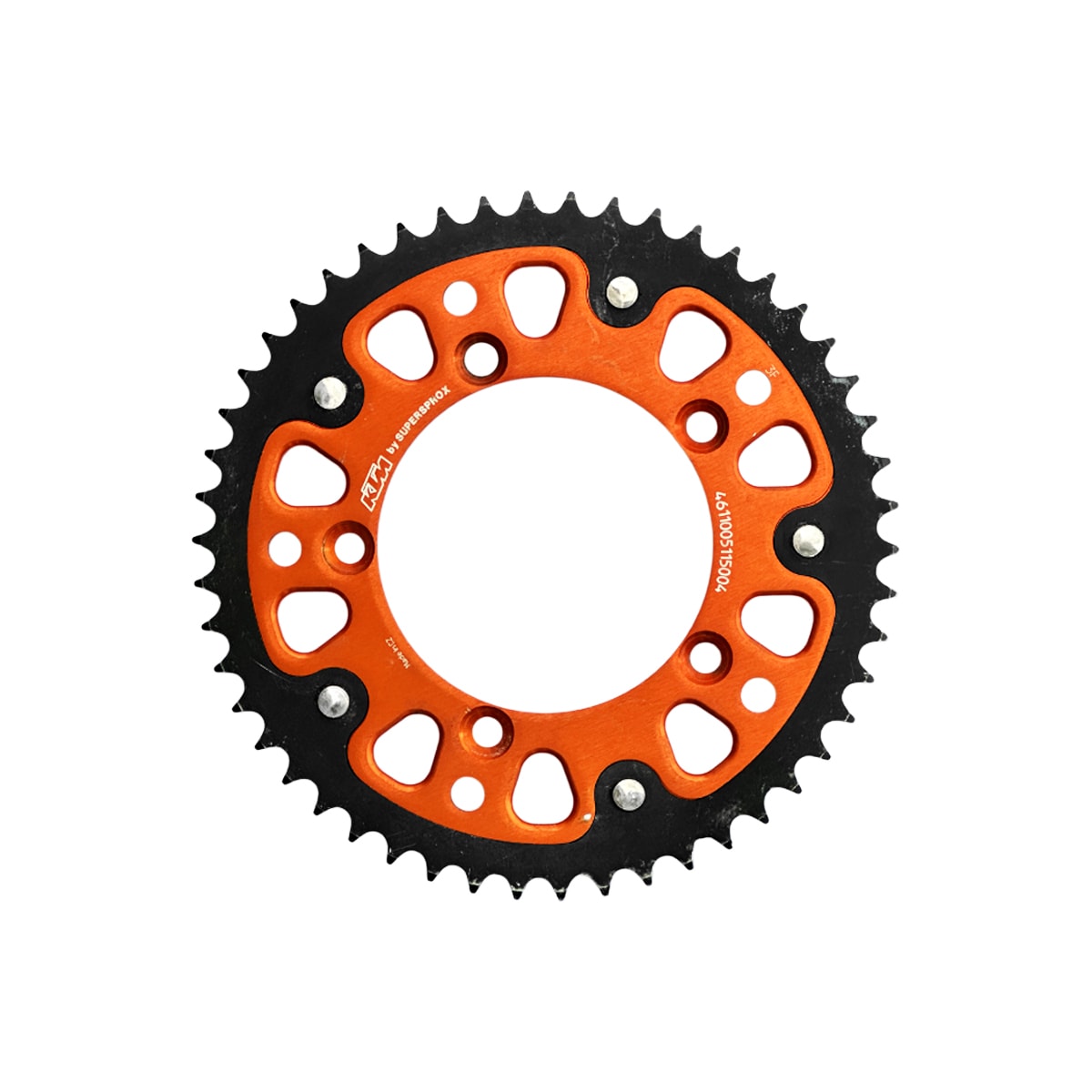 Coroa Ktm 60 Sx - 65 Sx Trimetal Supersprox Laranja