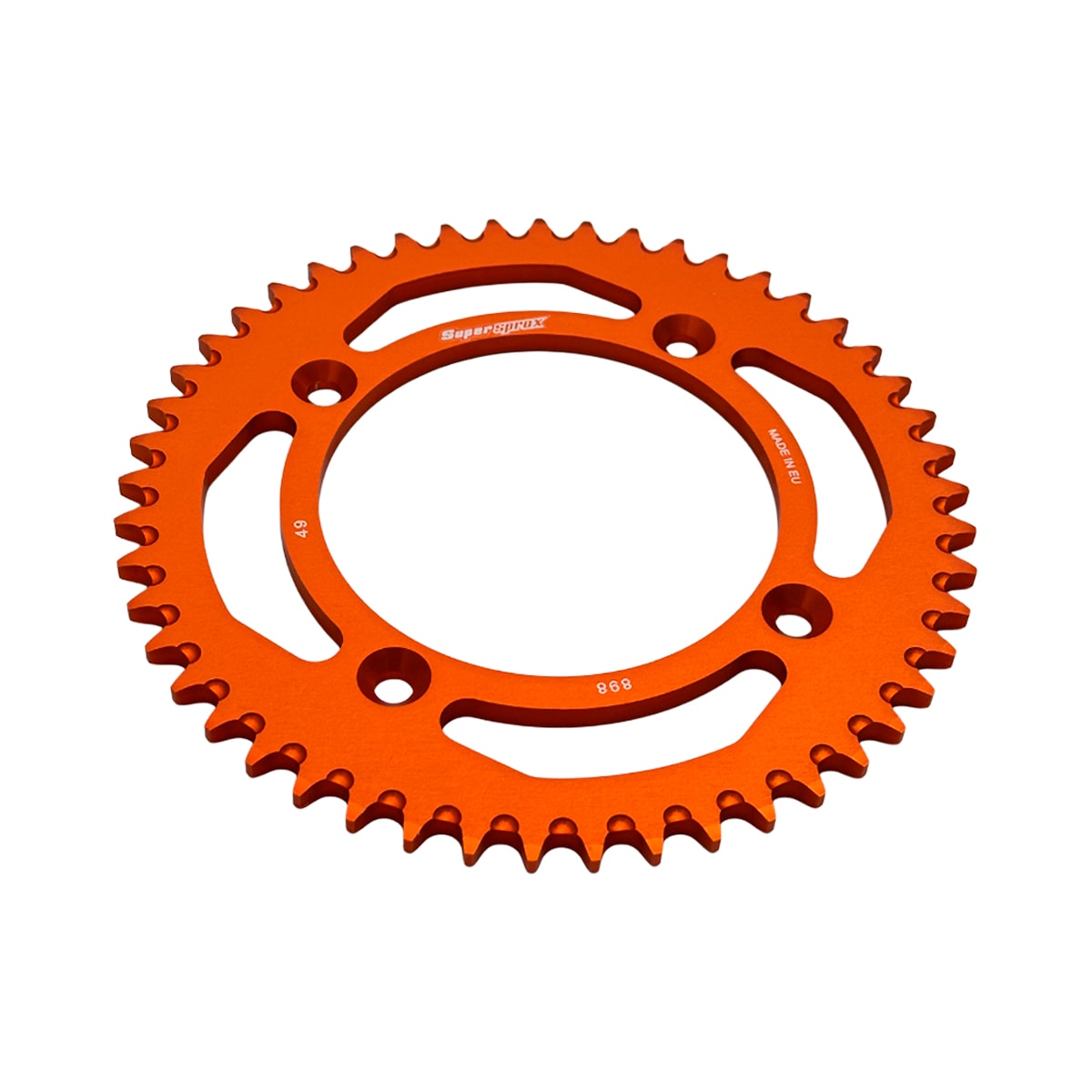 【SORA】No.103 Coroa Ktm 85 Sx 04/26 - 105 Sx 07/11 Alumínio Supersprox Laranja