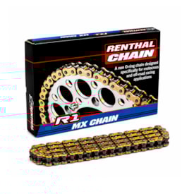 Corrente 415x112 Renthal R1 Gold sem Retentor