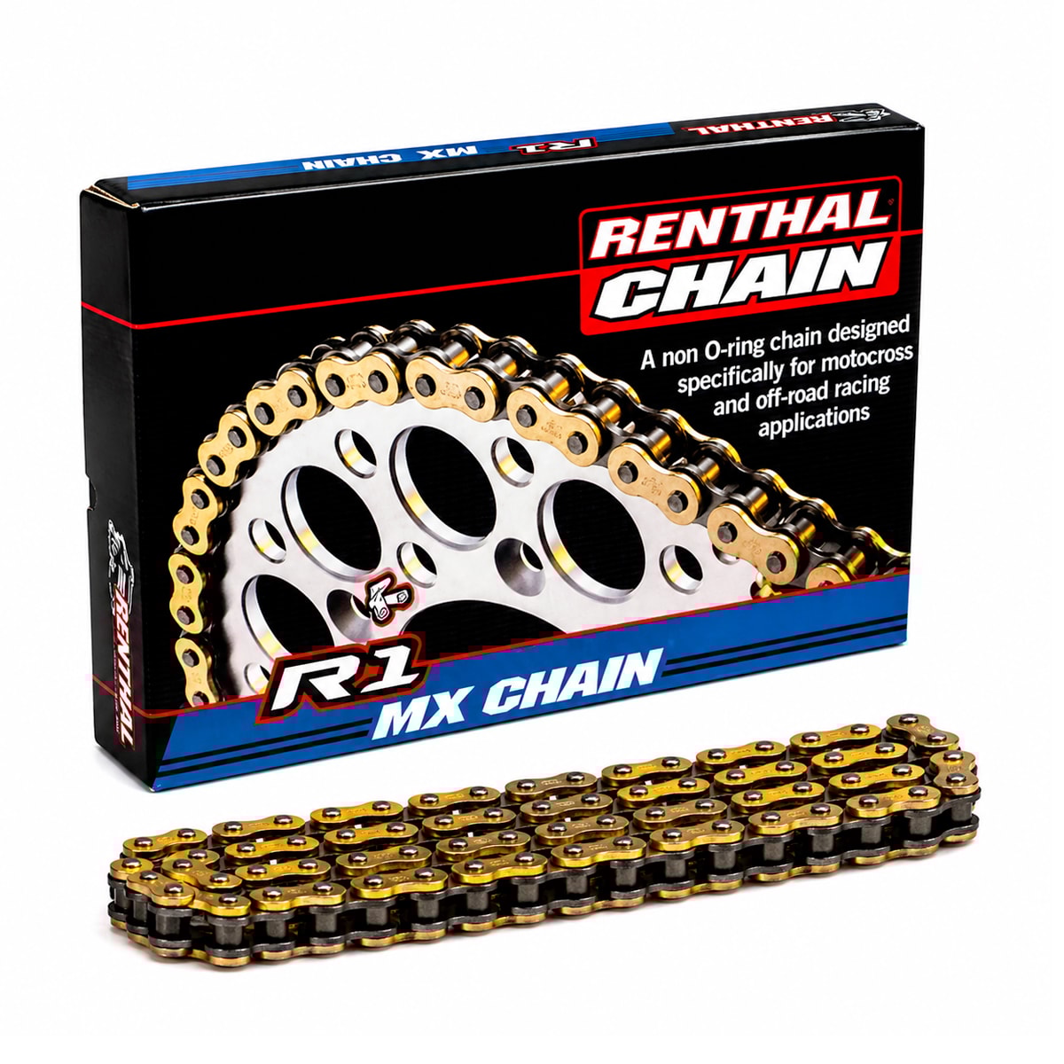 Corrente 520x120 Renthal R1 Gold sem Retentor