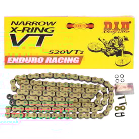 Corrente Did 520vt2-120zb Gold Com Retentor