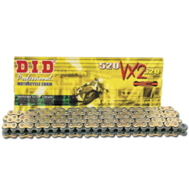 Corrente Did 520vx2-120zb Gold Com Retentor