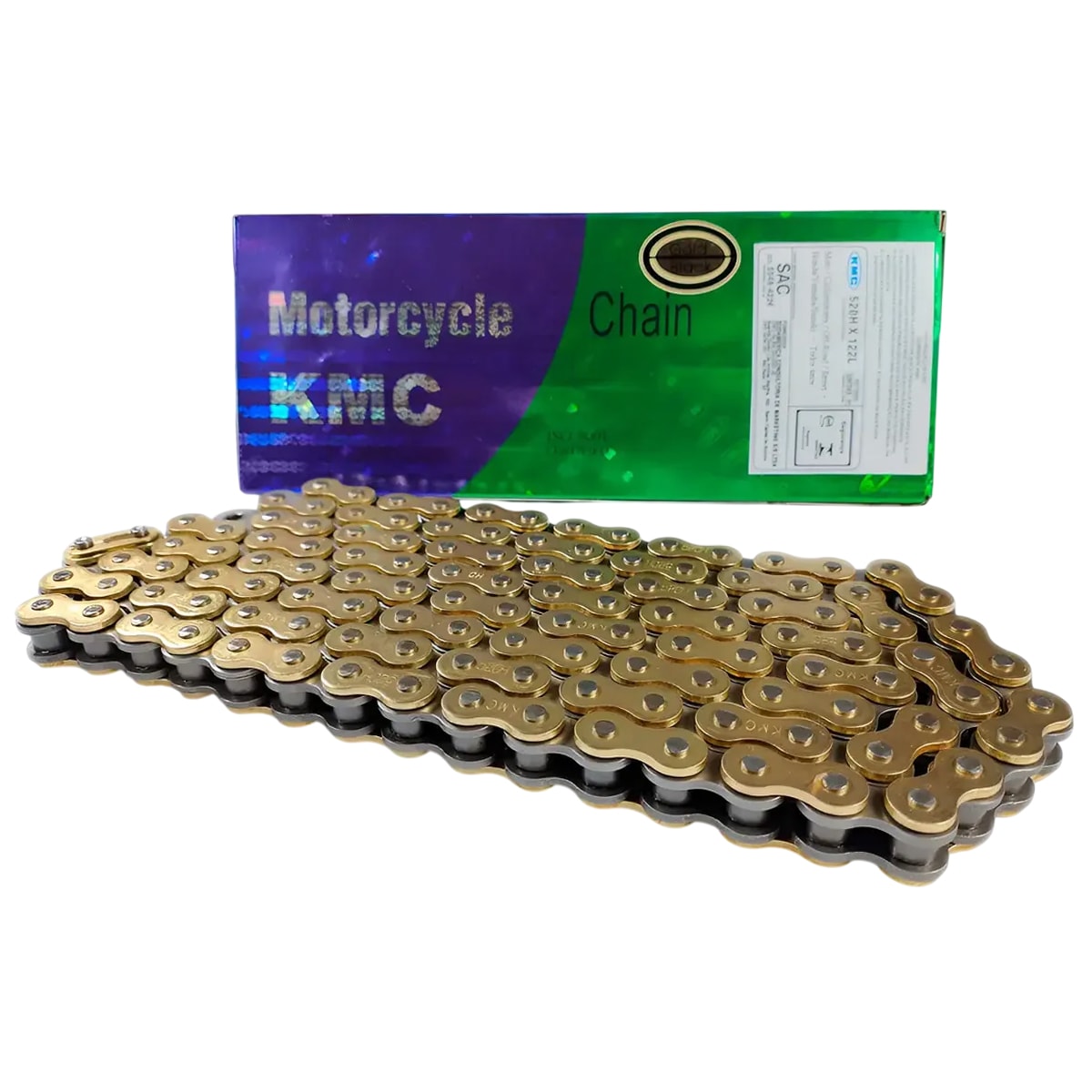 Corrente Kmc 520x114 Gold Com Retentor