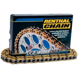 Corrente Renthal 420x120 R1 Gold 65cc Ktm Husqvarna GasGas