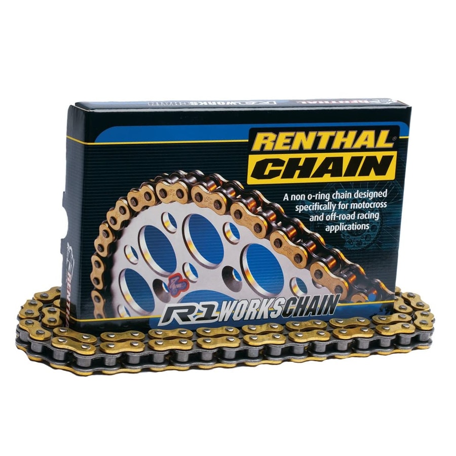 Corrente Renthal R1 420x130 Gold Crf 150r - Cr 85 - Ktm 65