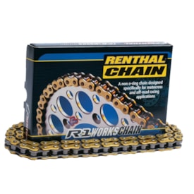 Corrente Renthal R3 520x120 Com Retentor Gold