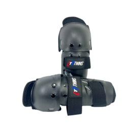 Segunda imagem do produto Cotoveleira Red Dragon Twins Preto