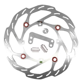 Disco de Freio Dianteiro Crf 230 - Crf 250f - Tornado Semi Flutuante com Suporte