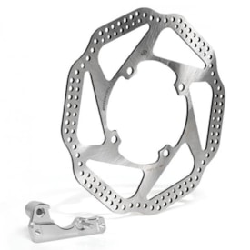 Disco de Freio Dianteiro Tornado Oversize 270mm Edgers