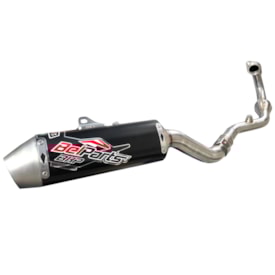 Escapamento Completo Xtz 250 Lander 06/22 Belparts Bhp Preto
