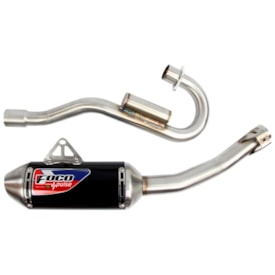 Escapamento Crf 230 Foco Racing Pulse Preto