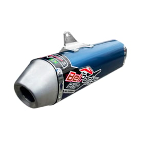 Segunda imagem do produto Escapamento Crf 250r 11/13 Completo Belparts Bhp Azul