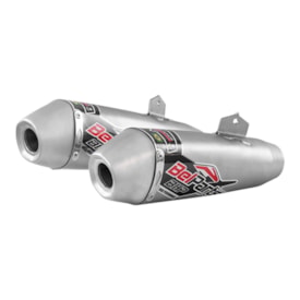 Segunda imagem do produto Escapamento Crf 450r 450rx 17/18 Duplo Completo Belparts Bhp Pro Inox