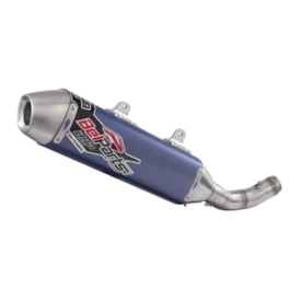 Segunda imagem do produto Escapamento Ktm 450 Sxf 19/22 Completo Belparts Bhp Azul
