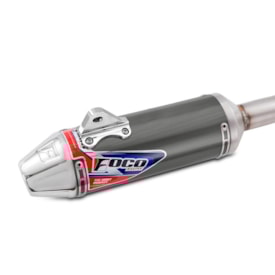 Segunda imagem do produto Escapamento Mxf 270f Completo Foco Racing F1 Titanio