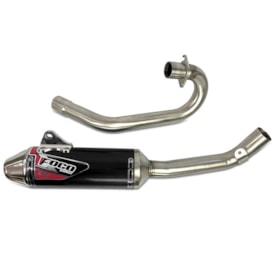 Escapamento Mxf 270f Foco Racing F1 Preto