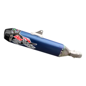 Escape Bmw F 700gs 800gs 13/17 Belparts Bhp Azul Carbon