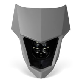 Farol Crf 230 - Crf 250f Led Biker Cinza