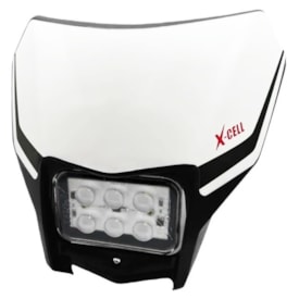 Farol Crf 250f Completo X-Cell Preto