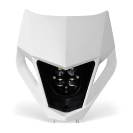 Farol Mxf 250 300 Ts Tsx Led Biker Branco