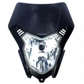 Farol Tornado - Crf 250f Amx Sport com Bloco Óptico Preto