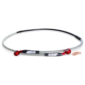 Flexível de Freio Dianteiro Crf 250r 10/26 - Crf 450r 10/26 Aeroquip 4win Vermelho