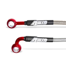 Segunda imagem do produto Flexível de Freio Traseiro Crf 250f - Crf 300f 4win Vermelho