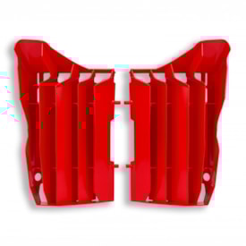 Segunda imagem do produto Grade de Radiador Crf 250r 20/21 - Crf 250rx 20/21 Ufo Vermelho