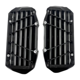Grade de Radiador Ktm 150 250 300 350 450 Exc Excf 17/24 Amx Preto