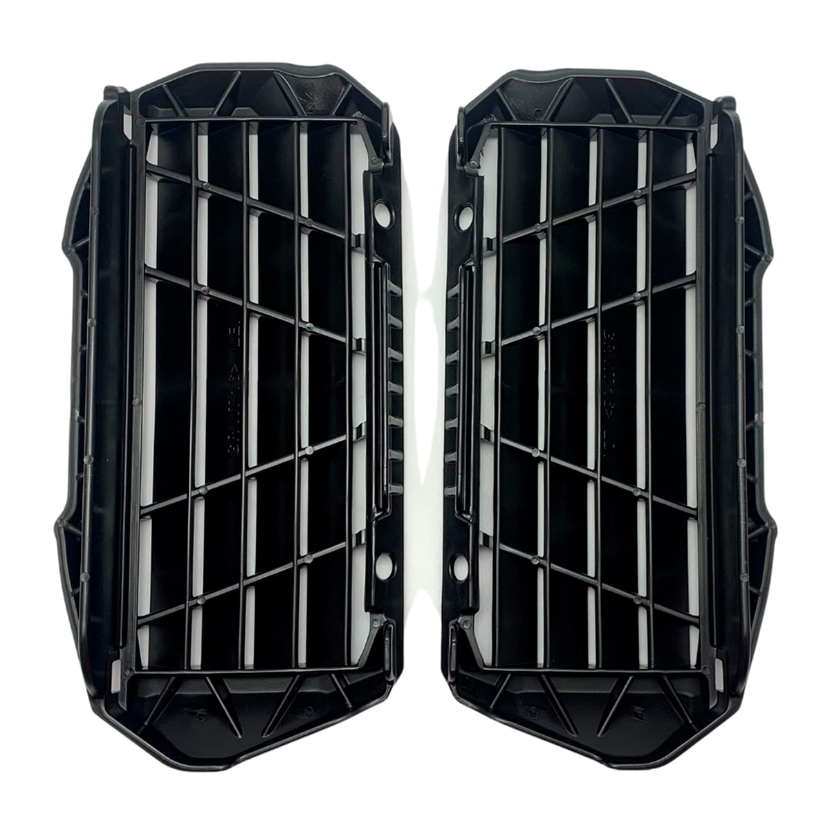 Segunda imagem do produto Grade de Radiador Ktm 150 250 300 350 450 Exc Excf 17/26 Amx Preto