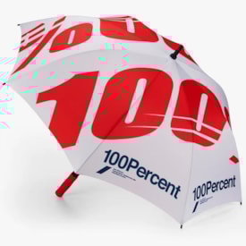 Guarda Sol 100% Strike Branco Vermelho