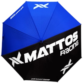 Segunda imagem do produto Guarda Sol Mattos Racing Azul Preto