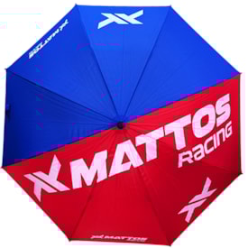 Segunda imagem do produto Guarda Sol Mattos Racing Azul Vermelho