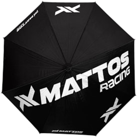 Segunda imagem do produto Guarda Sol Mattos Racing Preto Branco