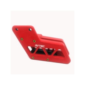 Guia de Corrente Crf 230 - Crf 250f Completo Vermelho Avtec