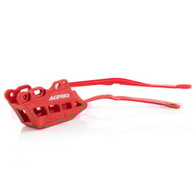 Guia de Corrente Crf 250r 20/23 - Crf 450r 19/23 + Deslizante Acerbis Vermelho