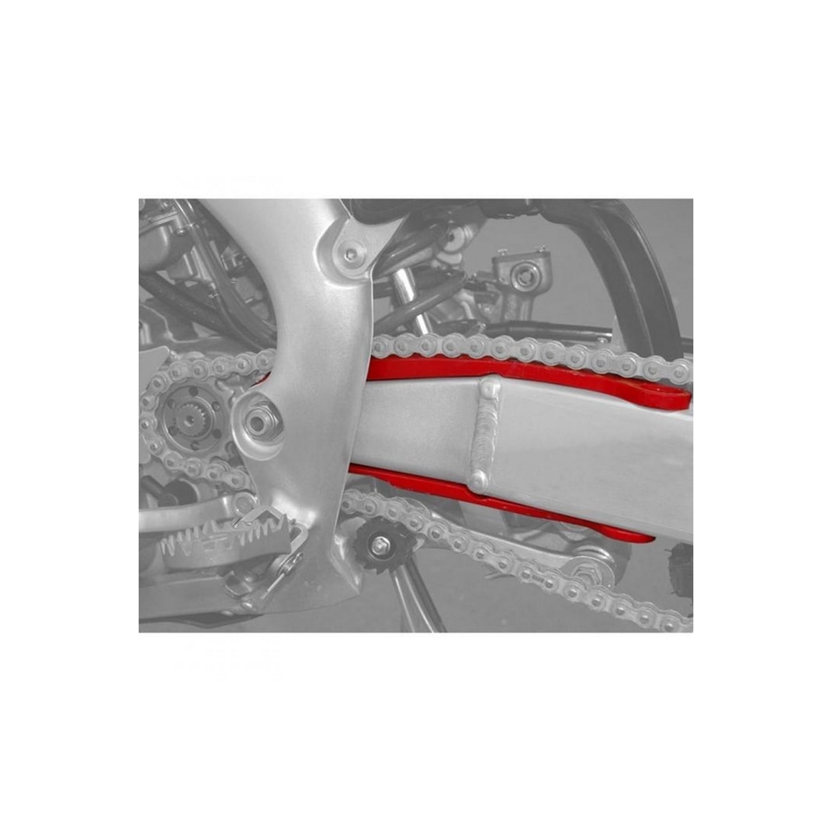 Segunda imagem do produto Guia De Corrente Dianteiro Kx 100 Avtec Verde