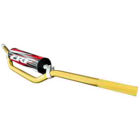 Segunda imagem do produto Guidão Crossbar 22mm Red Dragon Médio Crf Dourado