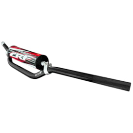 Segunda imagem do produto Guidão Crossbar 22mm Red Dragon Médio Crf Preto