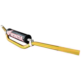 Segunda imagem do produto Guidão Crossbar 22mm Red Dragon Médio Honda Dourado