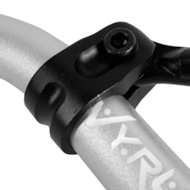 Segunda imagem do produto Guidão Crossbar 22mm Vyrus Médio 971 Prata