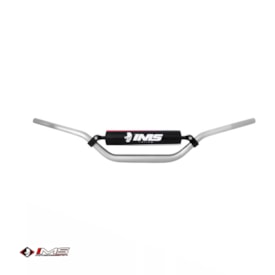Guidão Crossbar Alto 22mm Ims Prata