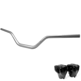 Guidão Mx Tech Super Fat Com Adaptador 32mm Polido