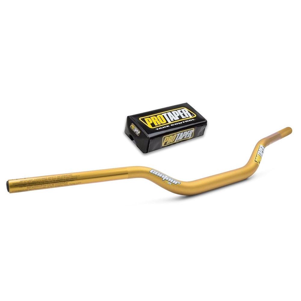 Guidão Protaper Contour 28mm Médio/Baixo Sx Race Dourado