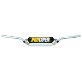 Guidão Protaper Se 7/8 Crossbar 22mm Alto Windham Prata