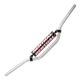 Segunda imagem do produto Guidão Renthal 7/8 Crossbar 22mm Alto 722 Ricky Johnson Cr High Prata