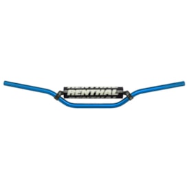 Guidão Renthal 7/8 Crossbar 22mm Baixo 966 Reed / Windham Azul